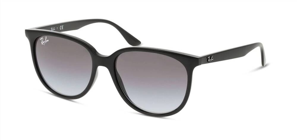 NEW RAY BAN unisex - 0rb4378 sunglasses in black grey gradient